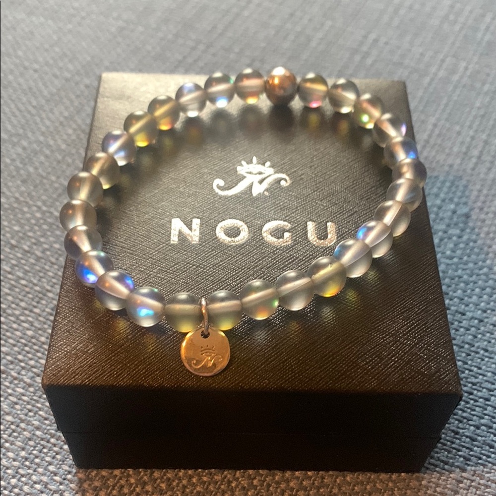 Iridescent Beaded Bracelet